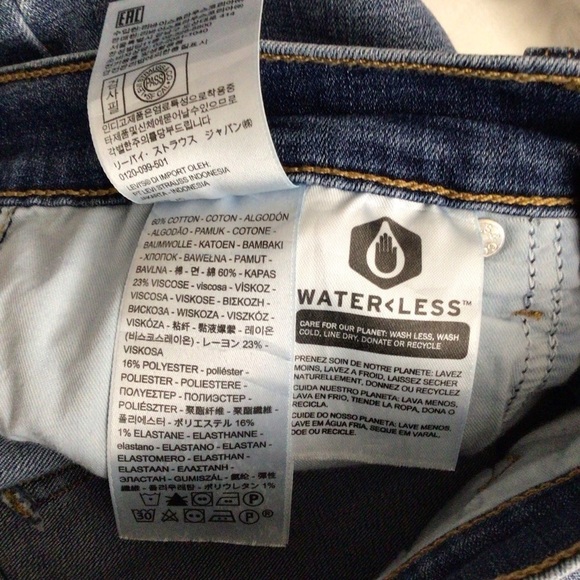 Levi jeans women 30 311 shaping skinny blue - Picture 8 of 13